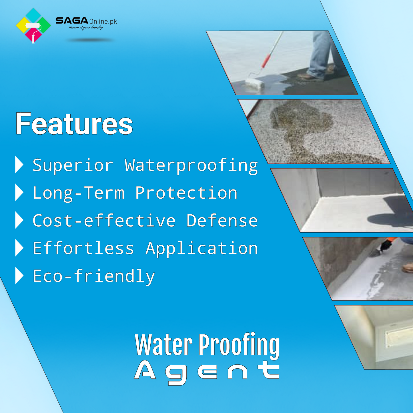 Waterproof Anti-Leakage Agent With Free Brush