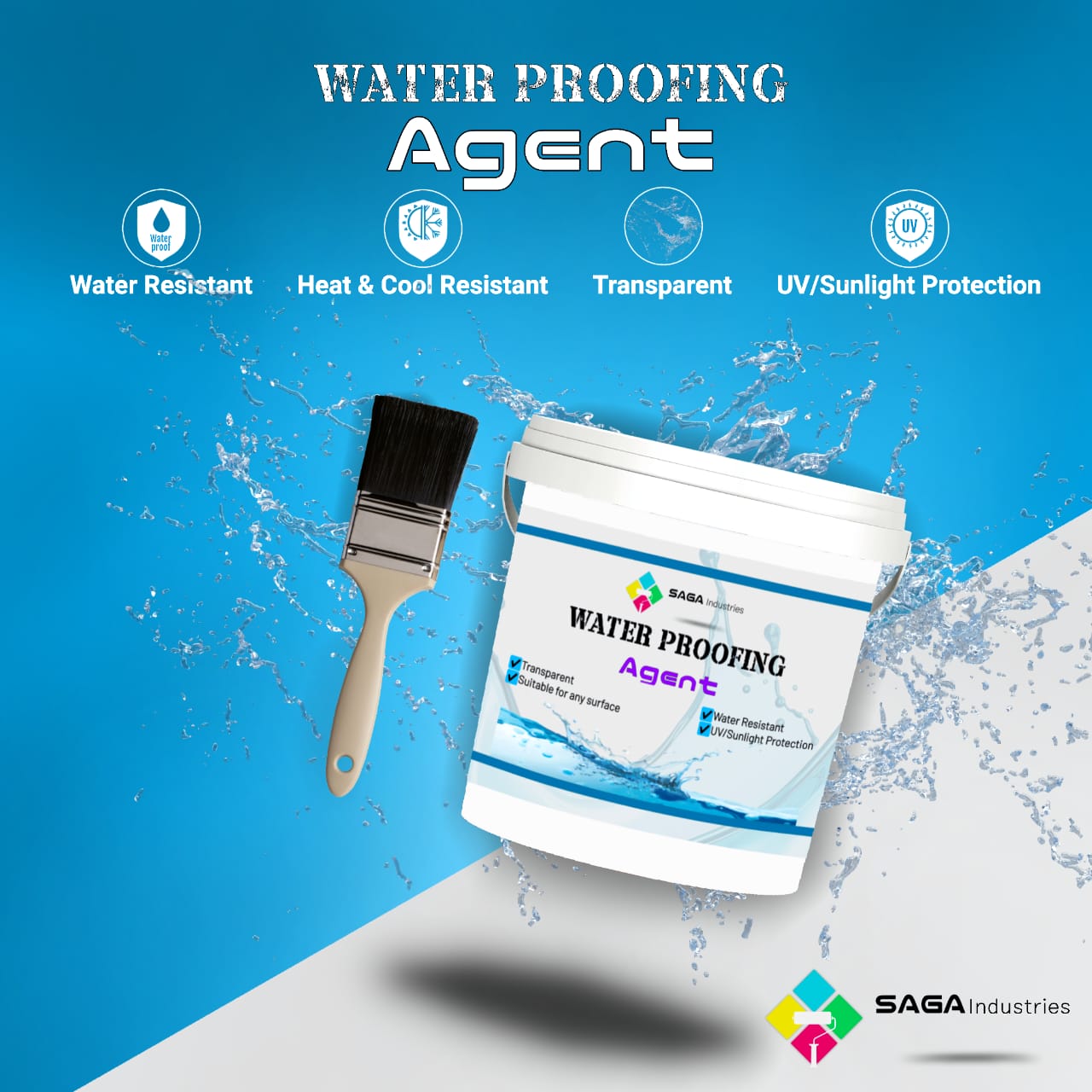 Waterproof Anti-Leakage Agent With Free Brush